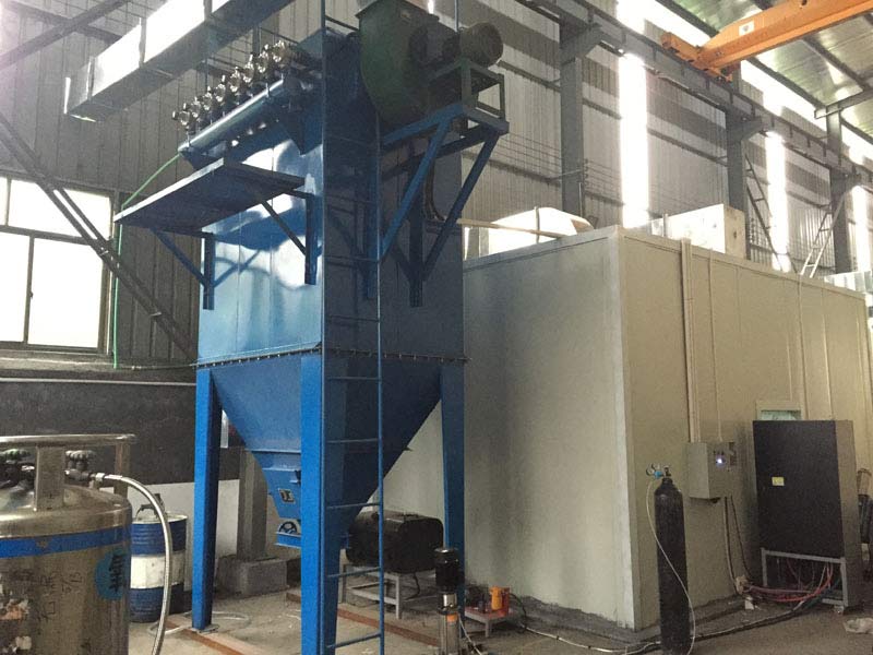 上海劉經(jīng)理打磨車間的兩臺PL單機(jī)除塵器安裝完畢 上海劉經(jīng)理打磨車間的兩臺PL單機(jī)除塵器安裝完畢